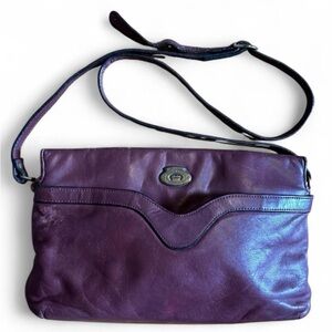 Etienne Aigner Brown Handcraft Vintage Crossbody Bag